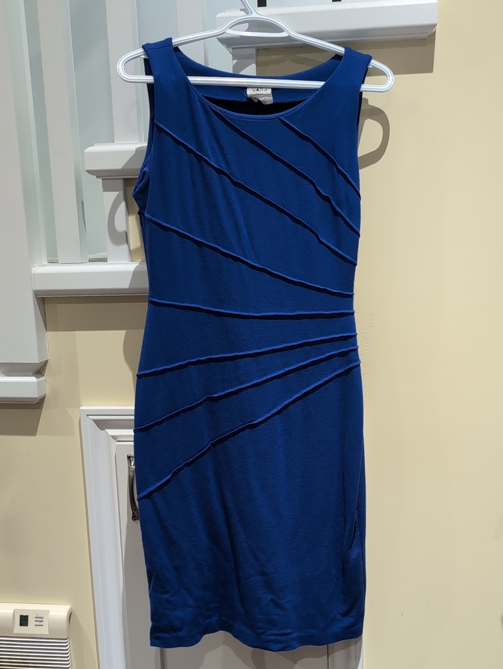 Jessica Royal Blue Sleeveless Sheath Dress